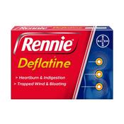 Rennie Deflatine Chewable Tablets X18 image