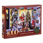 Cat And Dog Wooden Puzzle 1000Pcs