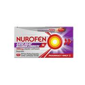 Rapid Relief Max Strenght Nurofen 400Mg Caps 20