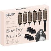 Bauer 2 In 1 Blow Dry Hair Brush Styling Set image
