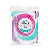 Lil-Lets 100 Cotton Wool Balls image