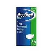 Nicotinell Mint 1Mg Lozenges 36 Pack Smoking Cessation Aid