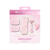 Brushworks Pamper And Glow Set