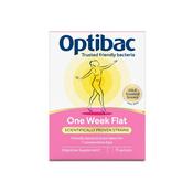 Optibac One Week Flat Probiotic - 7 Sachets
