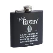 6Oz Flask Mad About Rugby