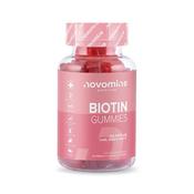 Novomins Biotin 60 Peach Flavoured Gummies image