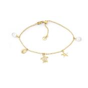 Pearlshell Starfish Turtle Bracelet image