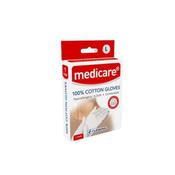 Medicare 100% Cotton Gloves 1 Pair - Large