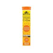 Beeline Effervescent Vitamin C + Zinc Orange Flavour 20 Tablets image