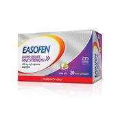 Easofen Rapid Relief 20 Soft Caps