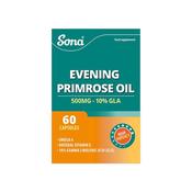 Sona Evening Primrose Oil 500Mg  10% Gla+ 60'S image