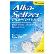 Alka Seltzer Effervescent Lemon