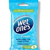 Wet Ones Be Fresh 12 Hand Wipes