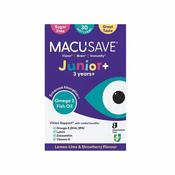 Macusave Junior+ 3 Years+ Lemon-Lime And Strawberry Flavour 30 Soft Chews image