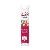 Kelkin Vitamin C &amp; Zinc Effervescent 20 Tablets - Forest Fruits image