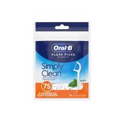 Oral B Simply Clean 75 Floss Picks image