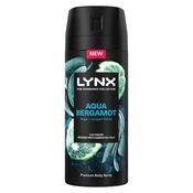 Lynx Body Spray - Aqua Bergamot