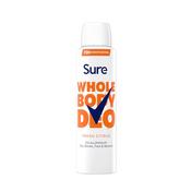 Sure Whole Body Deo Fresh Citrus 150Ml image