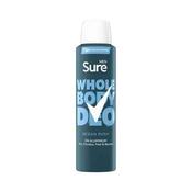 Sure Men Whole Body Deo Ocean Rush 150Ml