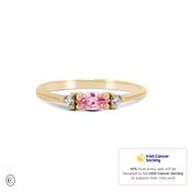 Daydreamer Ring - Marquise Pink Lab Grown Diamond Ring 14k Gold image