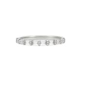 Hero - Eternity Baguette Diamond Ring 14k White Gold