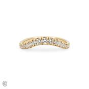 Wave of Love - Lab Diamond Eternity Ring image