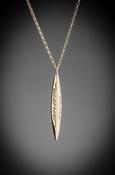 Gold Script Anam Cara Pendant image