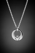 Silver Claddagh Pendant image