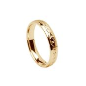 Gold Claddagh Celtic Wedding Band, Unisex - ladies-10k-yellow-gold /  image