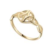 10K Yellow Gold Trinity Knot Ring -  image