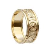 Celtic Warrior Shield Ring, Medium Width - 10k-yellow-gold /  image