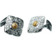 Celtic Warrior Cuff Links, Kite Shape image