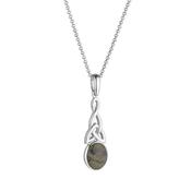 Connemara Marble Trinity Knot Pendant image