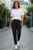 Saturne Black Full Length Trousers image