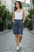 Indigo Bermuda Shorts
