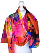 100% Silk Luxury Scarf COCSILKLG42 image