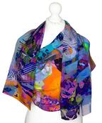 100% Silk Luxury Scarf COCSILKLG29 image