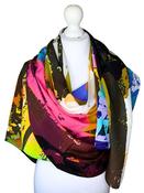 100% Silk Luxury Scarf COCSILKLG42