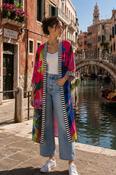 Luxurious 100% Bamboo Vibrant Pink Kimono