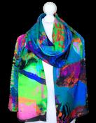 100% Silk Luxury Scarf COCSILKLG34 image