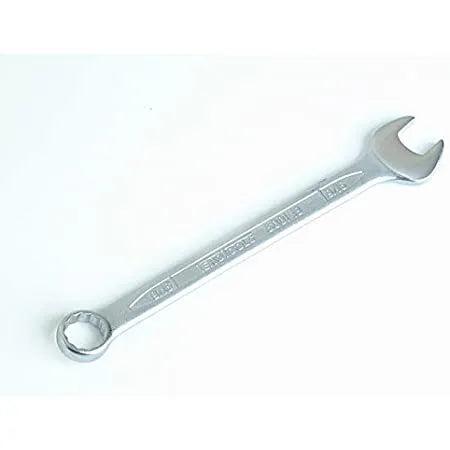 Teng 10mm Combination Spanner Wrench Metric Chrome Vanadium Steel Satin Finish 140mm Offset 15 Degrees