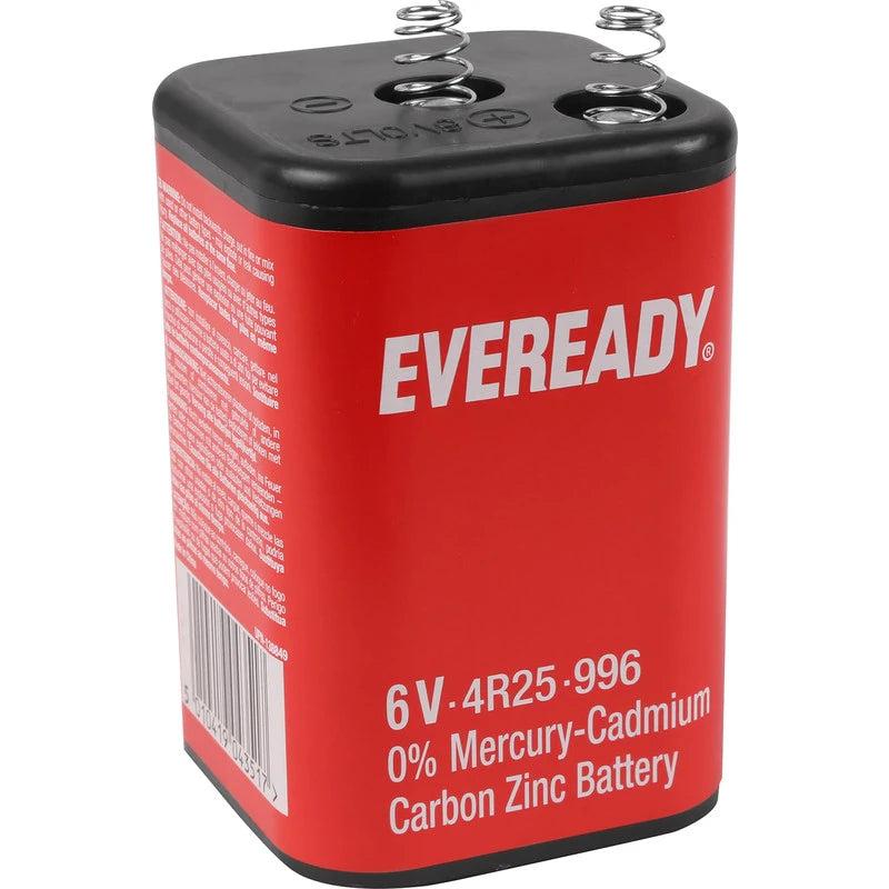 Eveready 6V Battery for Lanterns & Flashlights - Zinc Carbon Power