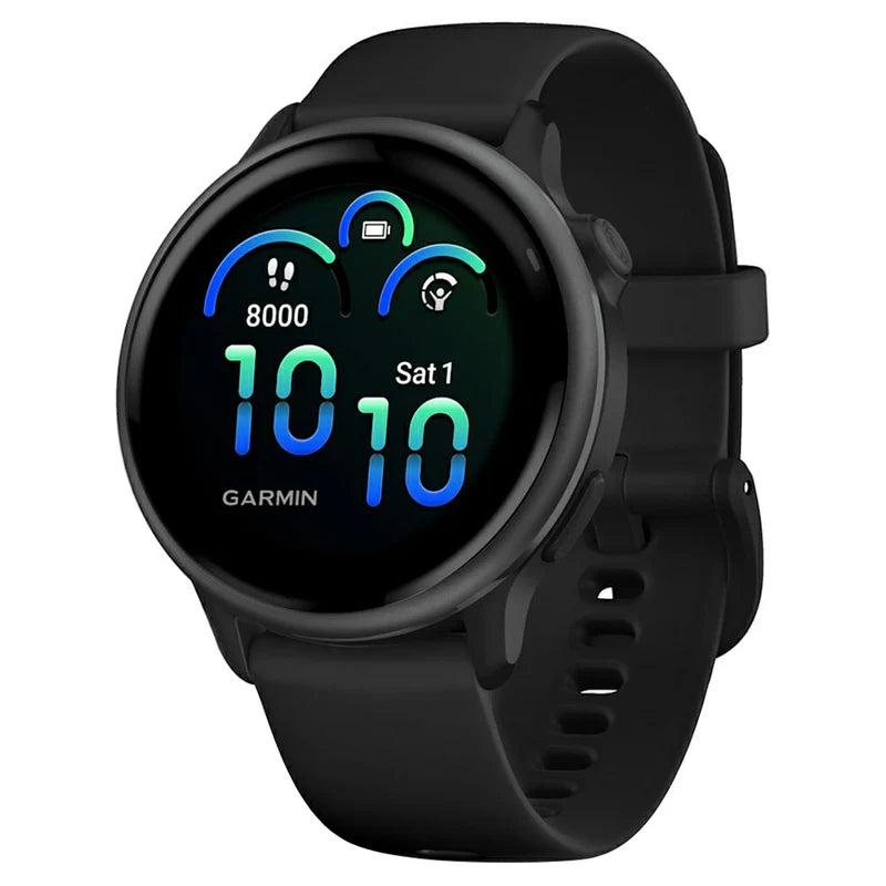 Garmin Vivoactive 6 Smartwatch Black AMOLED Display Fitness Tracking Garmin Pay 5 ATM Water Resistance