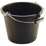 3 Gallon Black Standard Bucket image