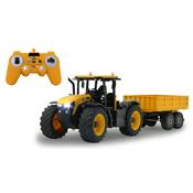 Jamara JCB Fastrac Tractor with tipping trailer 2,4GHz - Scale 1:24 image