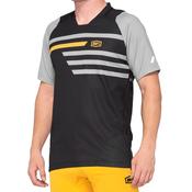 100% Celium Jersey Black / Mustard - Large