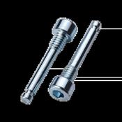 BBB BCB-260 PadPin Brakepad Bolt - 27mm Silver Brake Pad Retaining Bolt image