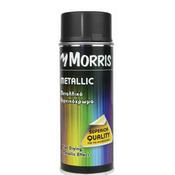 Morris Metallic Acrylic Spray Paint Black 400ml image