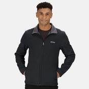 Regatta Men's Cera V Wind Resistant Softshell Walking Jacket Black - S image
