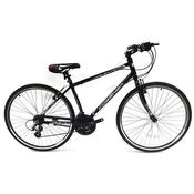 Bentini 700 Cosenza Hybrid Gents Bike - 21 Speed, Lightweight Aluminium Frame, Adjustable Stem image